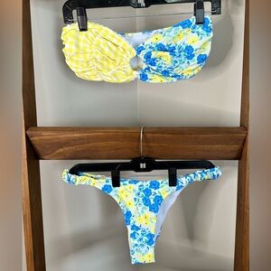 Floral Bandeau Bikini